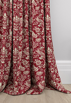 Heathland, Rouge - Made to Measure Curtains